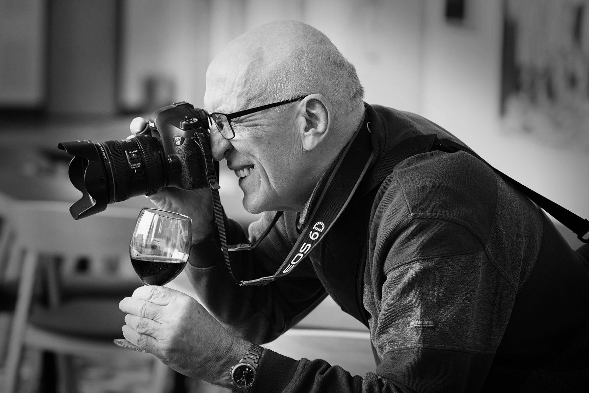 Někdo fotil, někdo pil víno ... ale zvládnout se dá oboje :-)